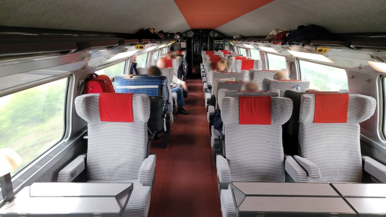 TGV 1st class