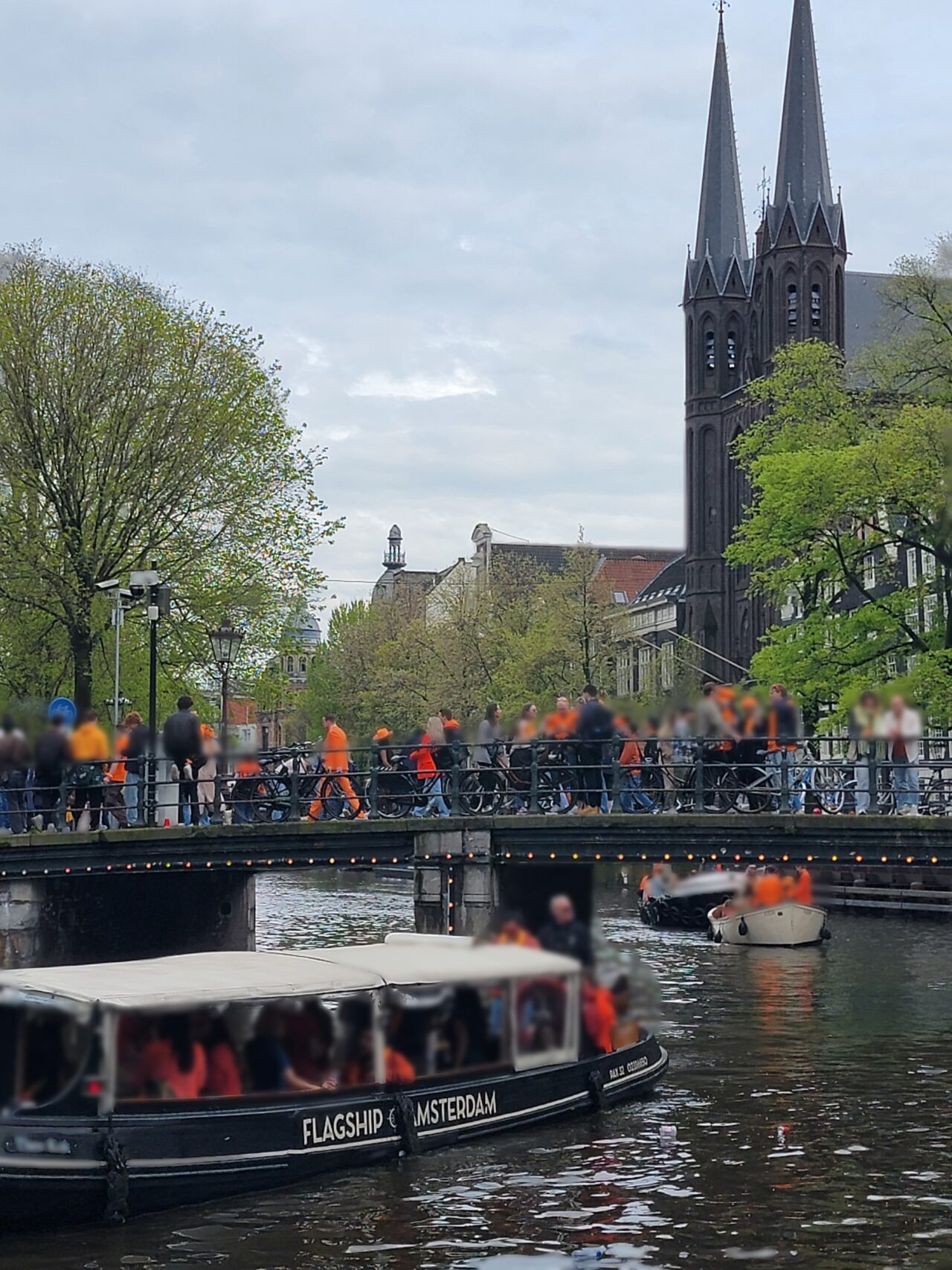 The canals of Amsterdam