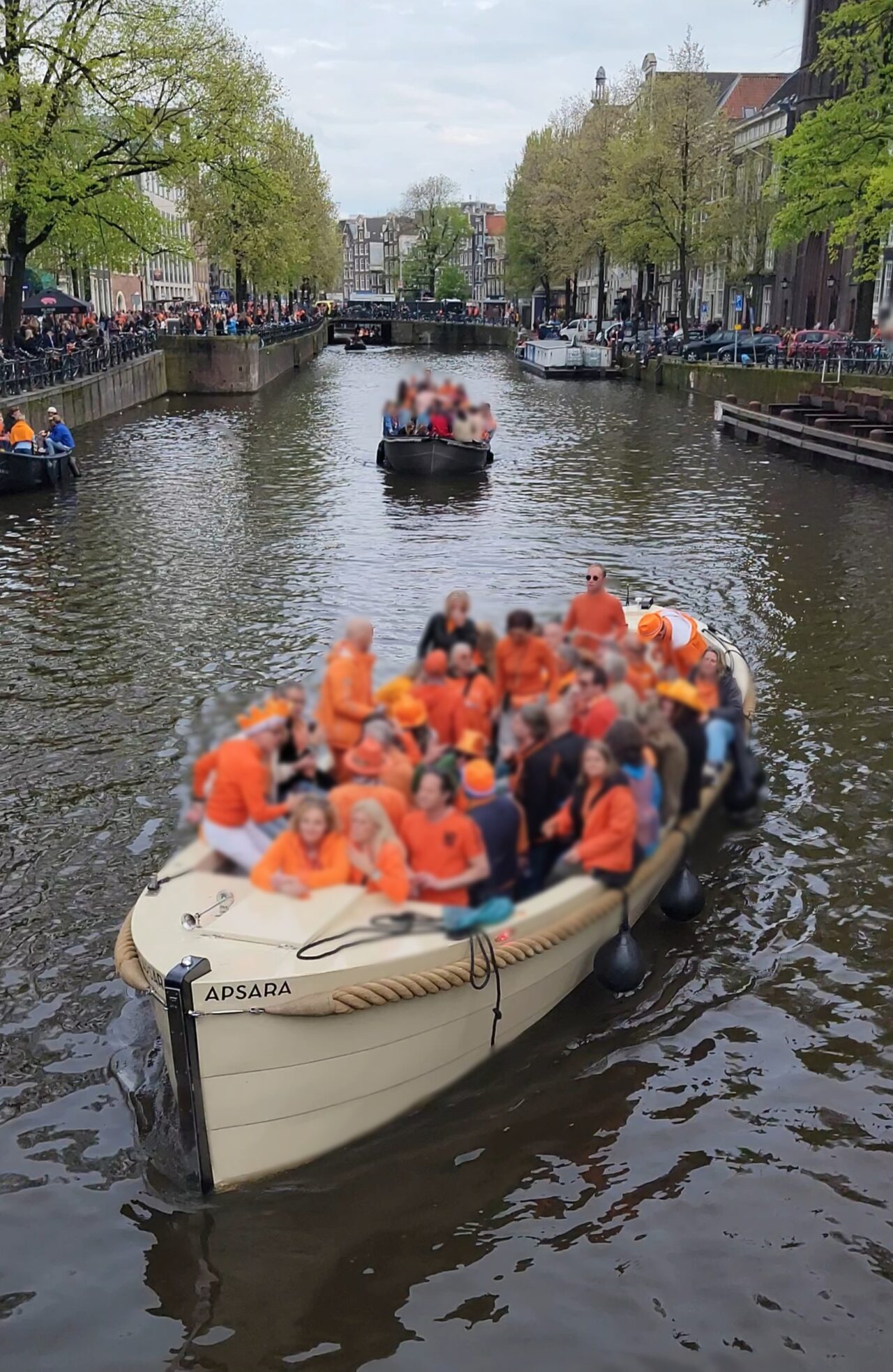 The canals of Amsterdam