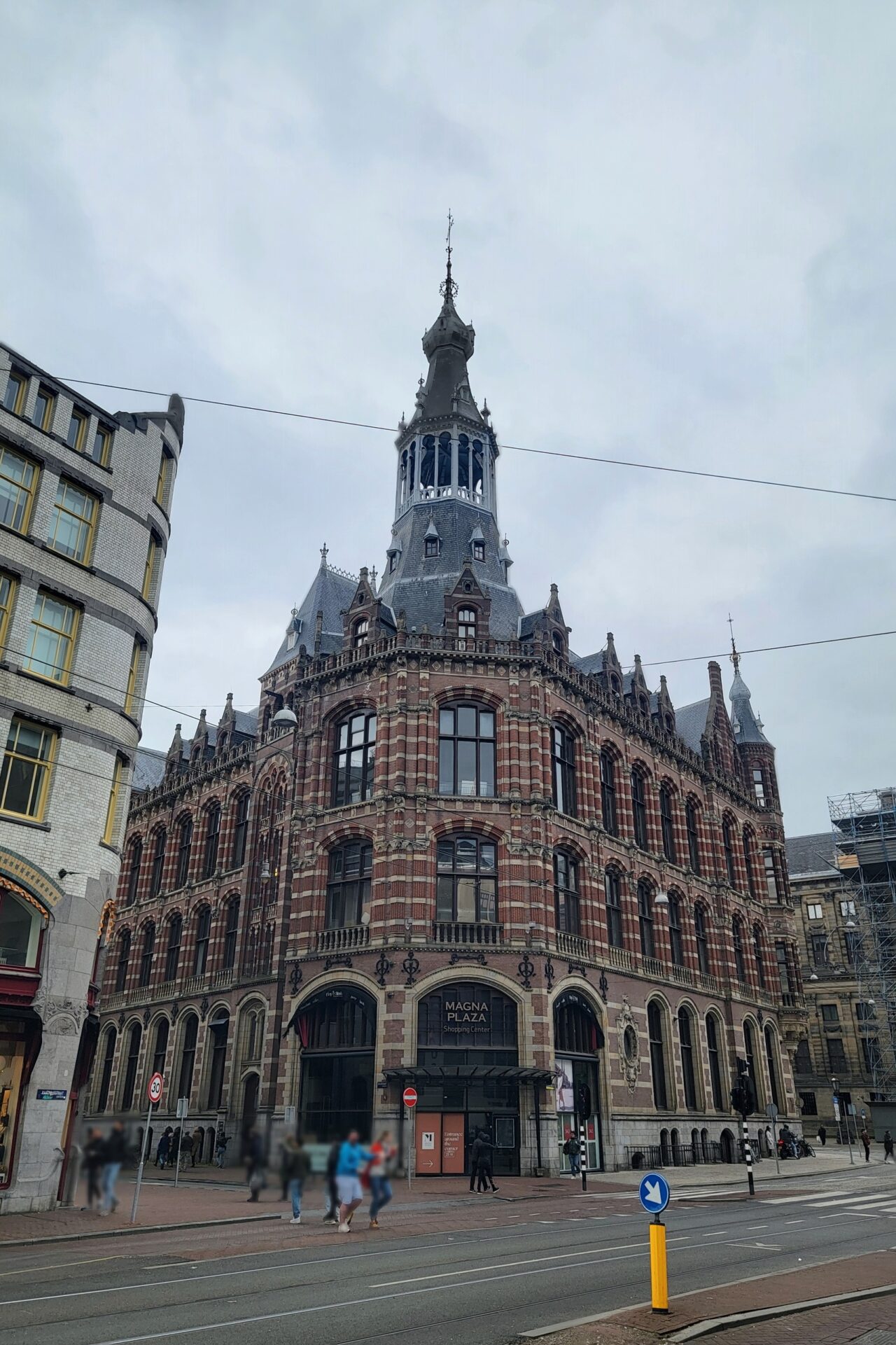 Magna Plaza shopping center in Amsterdam