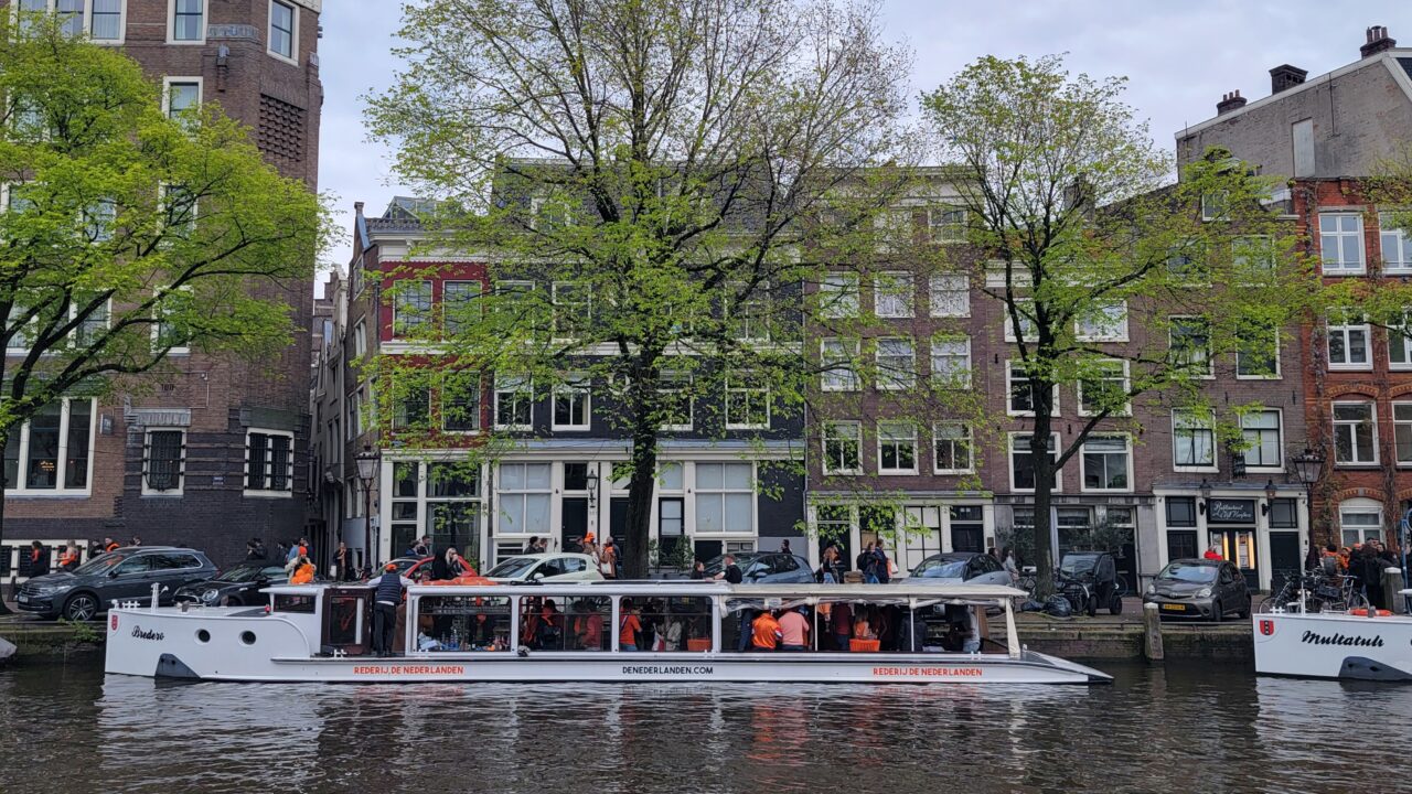 The canals of Amsterdam