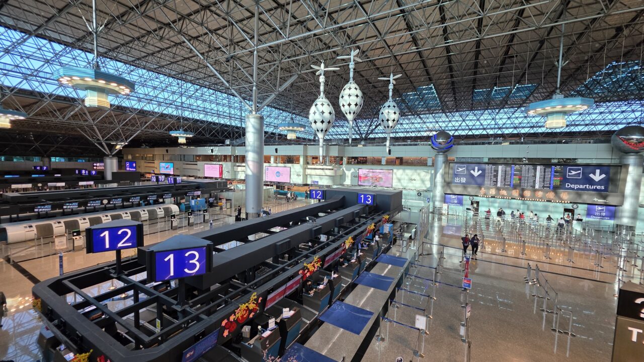 台湾桃園国際空港ターミナル２