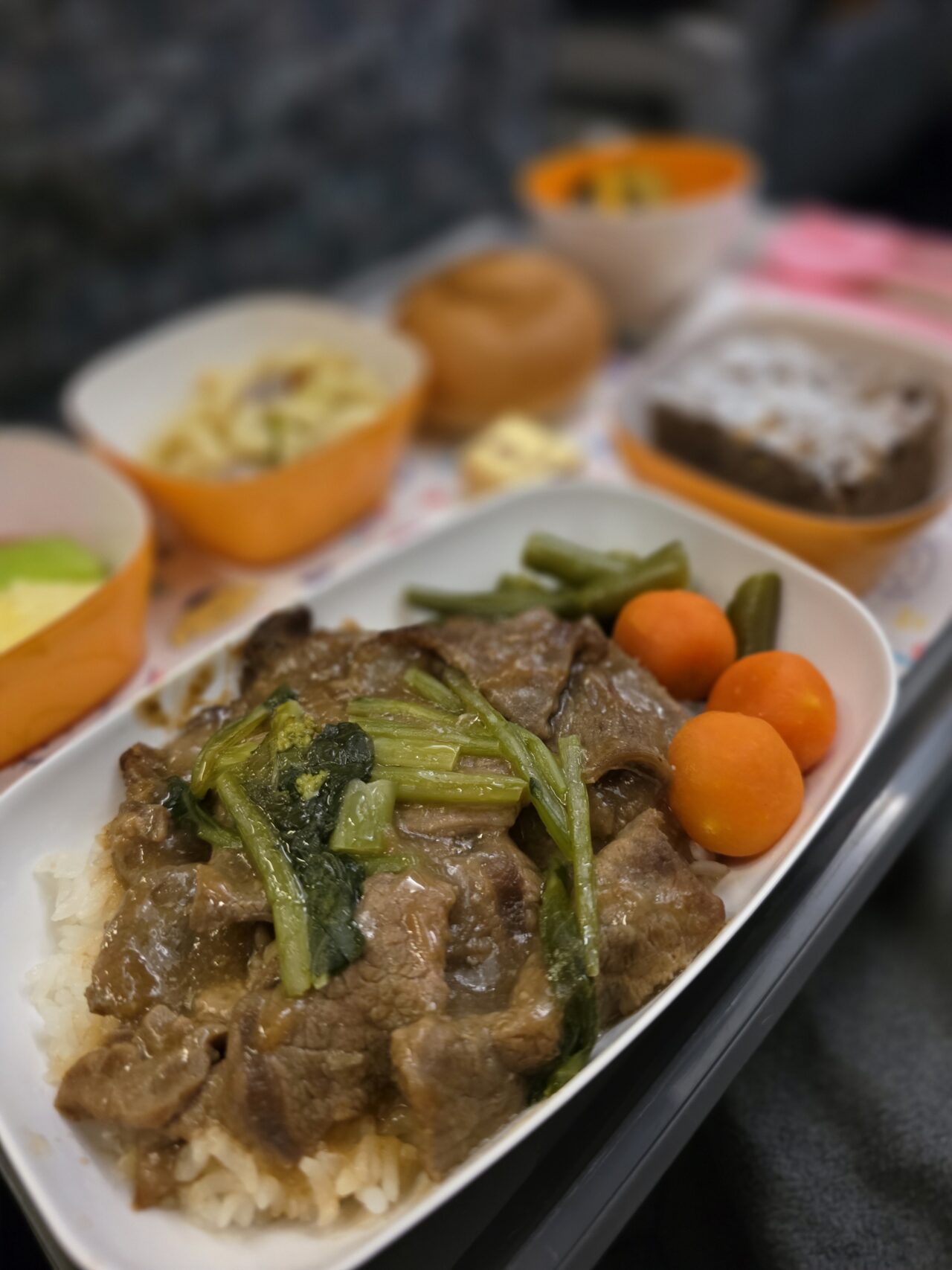 エバー航空A333機内食