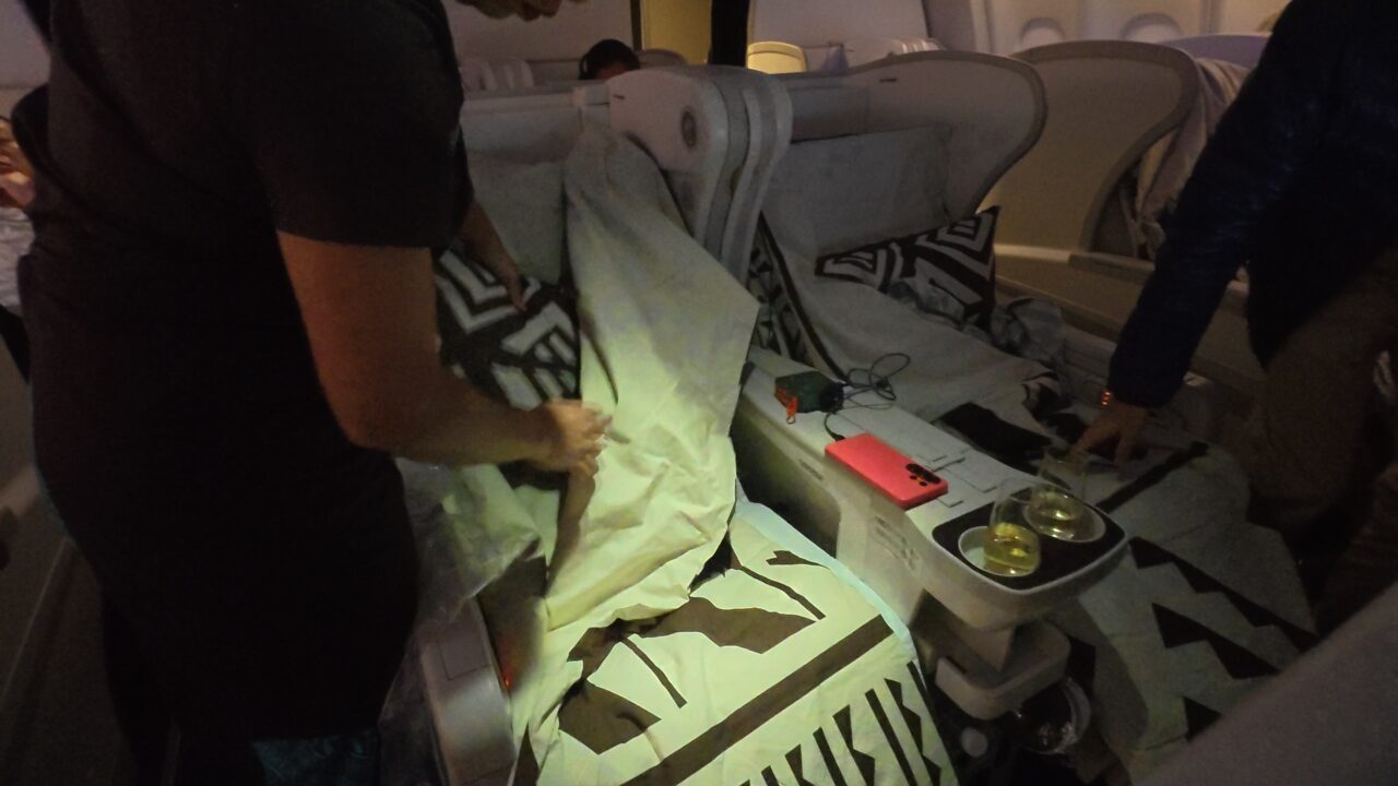 フィジーエアウェイズ・ビジネスクラス